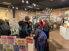 <p>Fun evening meeting new friends!</p>