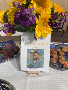 <p>Happy Birthday to Us!</p>