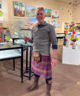 <p>We always love a man in a kilt!!</p>