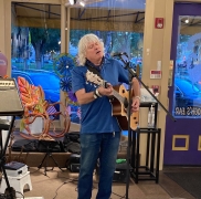 <p>Terry Wheeler singing his heart out!</p>
