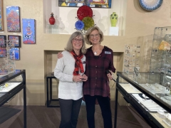 <p>Our lovelies…Joanne and Peggy makin’ sales!</p>